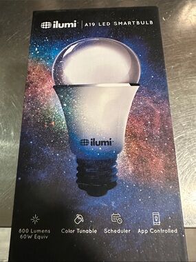 ilumi A19 LED smartbulb 800 lumens 60 W color changing MLA1902W